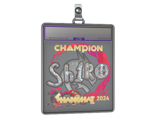 Sticker Slab | sh1ro (Glitter, Champion) | Shanghai 2024