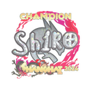 Sticker | sh1ro (Glitter, Champion) | Shanghai 2024