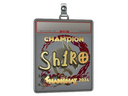 Sticker Slab | sh1ro (Gold, Champion) | Shanghai 2024