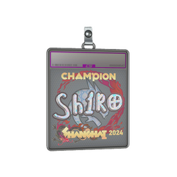 Sticker Slab | sh1ro (Holo, Champion) | Shanghai 2024