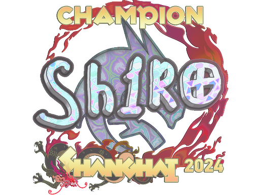 Sticker | sh1ro (Holo, Champion) | Shanghai 2024