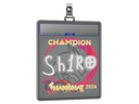 Sticker Slab | sh1ro (Champion) | Shanghai 2024