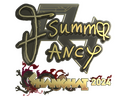 Sticker | Summer (Gold) | Shanghai 2024