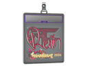 Sticker Slab | rain (Glitter) | Shanghai 2024