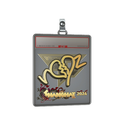 Sticker Slab | ropz (Gold) | Shanghai 2024