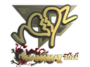 Sticker | ropz (Gold) | Shanghai 2024