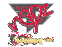 Sticker | ropz (Glitter) | Shanghai 2024