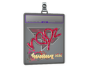 Sticker Slab | ropz (Glitter) | Shanghai 2024