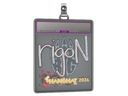 Sticker Slab | rigoN (Holo) | Shanghai 2024