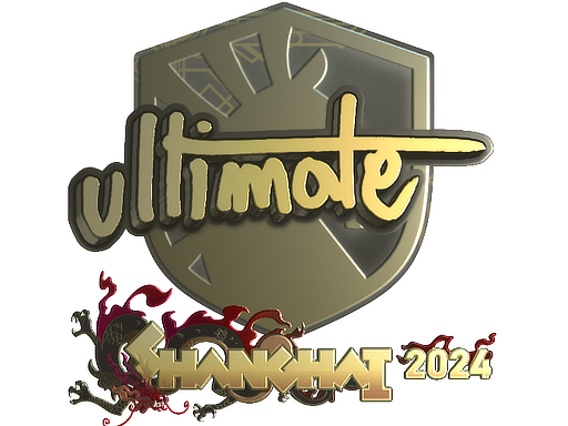 Sticker | ultimate (Gold) | Shanghai 2024