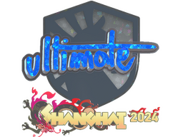 Sticker | ultimate (Glitter) | Shanghai 2024