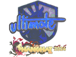 Sticker | ultimate (Holo) | Shanghai 2024