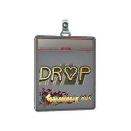 Sticker Slab | drop (Gold) | Shanghai 2024