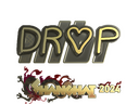 Sticker | drop (Gold) | Shanghai 2024