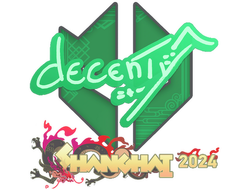 Aufkleber | decenty | Shanghai 2024