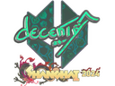 Sticker | decenty (Holo) | Shanghai 2024