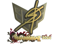 Sticker | degster (Gold) | Shanghai 2024