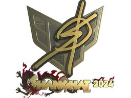 Sticker | degster (Gold) | Shanghai 2024