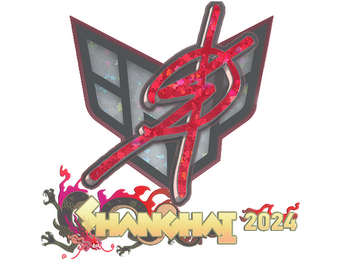 Наліпка | degster (сяйниста) | Шанхай 2024