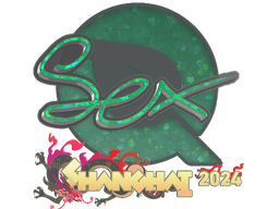 Sticker | dexter (Glitter) | Shanghai 2024