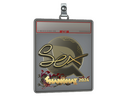 Sticker Slab | dexter (Gold) | Shanghai 2024