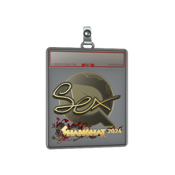 Sticker Slab | dexter (Gold) | Shanghai 2024