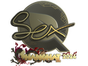 Sticker | dexter (Gold) | Shanghai 2024