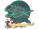 Sticker | dexter (Holo) | Shanghai 2024