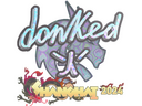 Sticker | donk (Holo) | Shanghai 2024