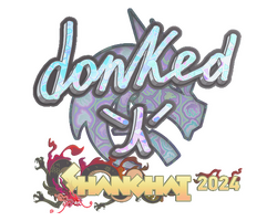 Sticker | donk | Shanghai 2024