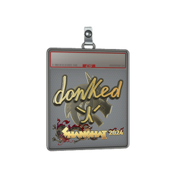 Sticker Slab | donk (Gold) | Shanghai 2024