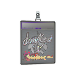 Sticker Slab | donk (Glitter) | Shanghai 2024