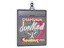 Sticker Slab | donk (Champion) | Shanghai 2024