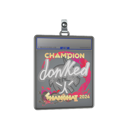 Sticker Slab | donk (Champion) | Shanghai 2024