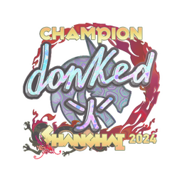 donk (голографическая, чемпион) | Шанхай-2024