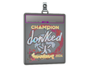 Sticker Slab | donk (Holo, Champion) | Shanghai 2024