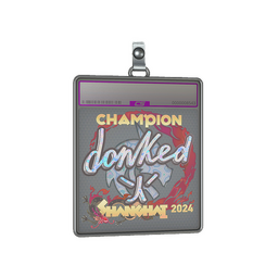 Sticker Slab | donk (Holo, Champion) | Shanghai 2024