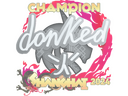 Sticker | donk (Champion) | Shanghai 2024