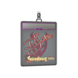 Sticker Slab | Djoko (Holo) | Shanghai 2024