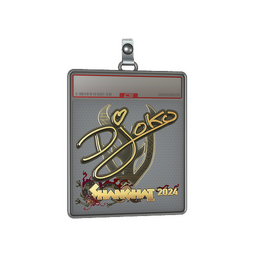 Sticker Slab | Djoko (Gold) | Shanghai 2024
