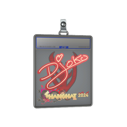 Sticker Slab | Djoko | Shanghai 2024