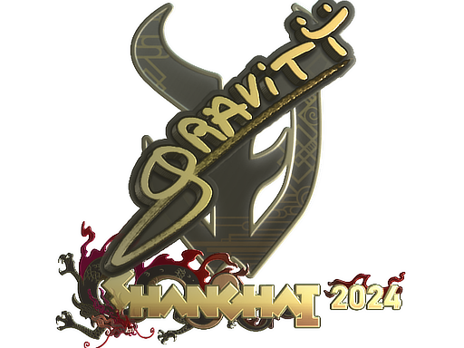 Sticker | Graviti (Gold) | Shanghai 2024