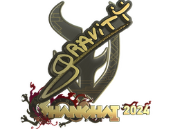 Sticker | Graviti (Gold) | Shanghai 2024
