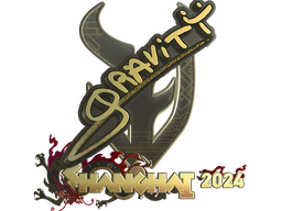 Sticker | Graviti (Gold) | Shanghai 2024