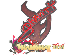 Sticker | Graviti (Glitter) | Shanghai 2024
