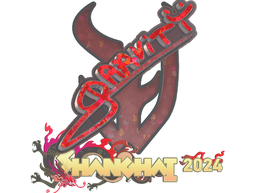 Sticker | Graviti (Glitter) | Shanghai 2024