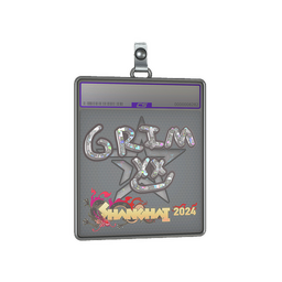 Sticker Slab | Grim (Glitter) | Shanghai 2024