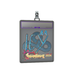 Sticker Slab | ICY (Glitter) | Shanghai 2024
