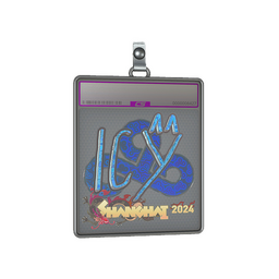 Sticker Slab | ICY (Holo) | Shanghai 2024