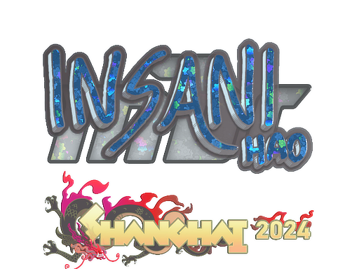 Sticker | insani (Glitter) | Shanghai 2024